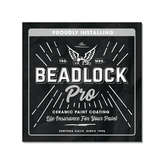 Beadlock Pro Ceramic Coating - Shop Banner 4' x 4'