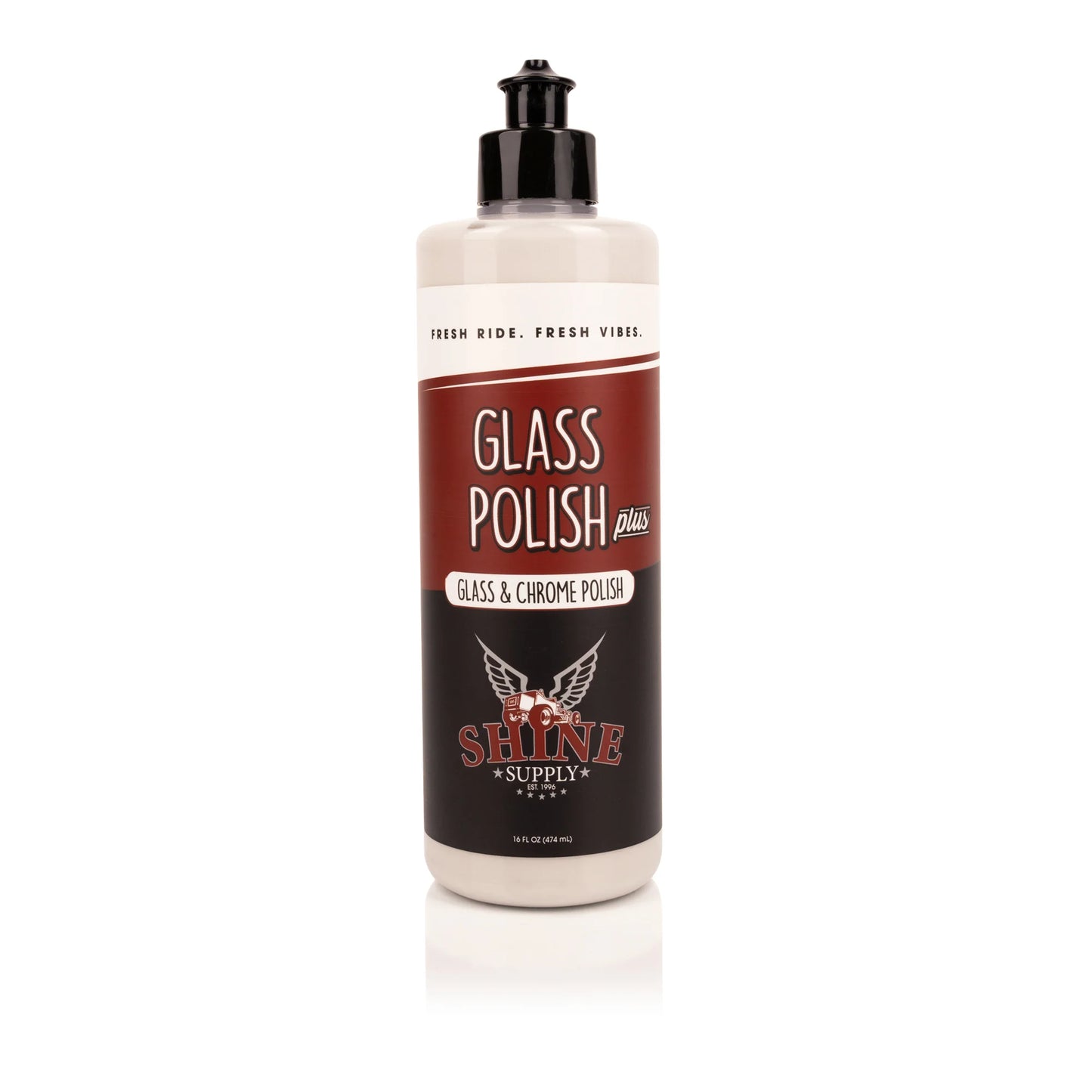 GLASS POLISH PLUS 16 OZ